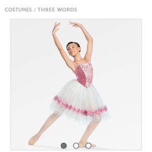EUC Revolution dance wear “Three words” style RC20953 - Size AS (adult small)